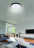 Lampa sufitowa ANTONIO czarna 41cm LED AZzardo AZ5069 sterowana pilotem