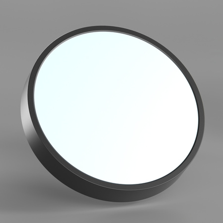 Okrągły plafon z czarną obramówką 30cm LED 2800K/4000K/6000K IP44 Botta Italux PLF-63746-M-BK