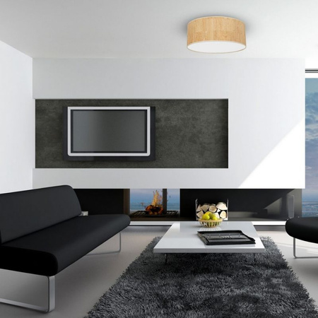 Lampa sufitowa plafon 40cm CORK Milagro MLP7520