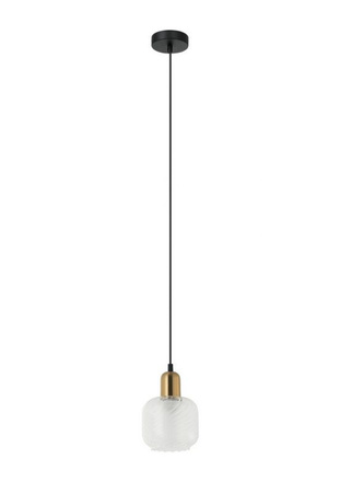 Lampa wisząca LAMEZIA Italux PND-67594-1-BRO+CL