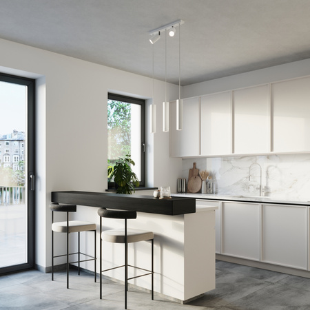 Lampa wisząca RING 3 biały Sollux SL.1098