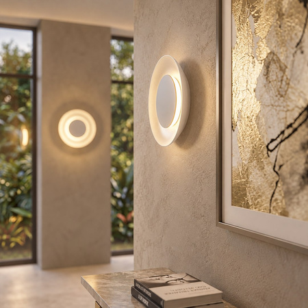Lampa sufitowa Piattino 15W LED CCT Biały Milagro ML2938