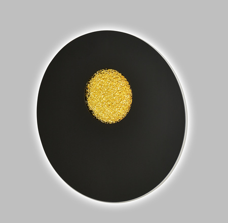 Lampa ścienna lub sufitowa ze złotym elementem dekoracyjnym Savelo Aviano Lighting 4207-0110