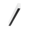 Podłużna biało-czarna oprawa sufitowa 53cm LED 3000K ARCO WHITE 40W Tk Lighting 18149