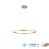 LAMPA WISZĄCA MOSIĄDZ o średnicy 80cm Paul Neuhaus TITUS 2383-60 