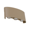 Kinkiet elewacyjny LED 3000K w kolorze bezowym ARROW BEIGE IP54 Tk Lighting 18326