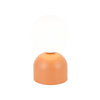 Lampka nocna w kolorze pomarańczowym wysokość 21cm MIKI SALMON 1XG9 Tk Lighting 11388
