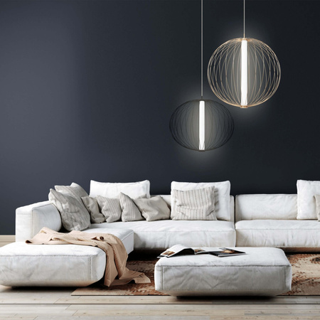 Lampa wisząca Treviso złota LED CCT Light Prestige LP-798/1P L GD