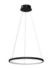 Lampa wisząca czarna ROTONDA LED 27W Milagro ML7939