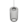 Lampa wisząca druciana w kolorze jedwabistego grafitu na żarowkę GX53 KENAI B Nowodvorski 12224