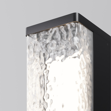 Słupek ogrodowy 80cm lampa krajobrazowa Floeva LED 3000K Maytoni O142FL-L18BK