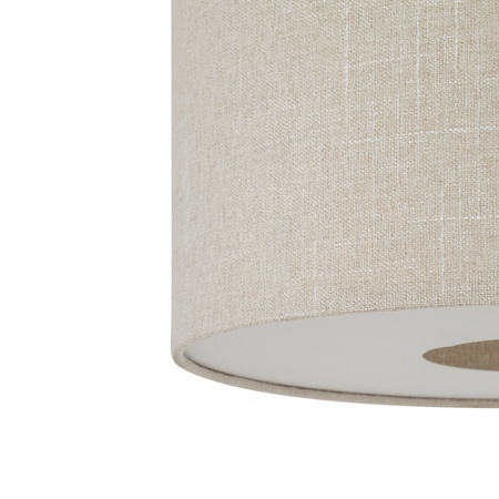 Lampa podłogowa z kremowym cylindrycznym abażurem o średnicy 46cm 1xE27 SANTANA Nowodvorski 11656