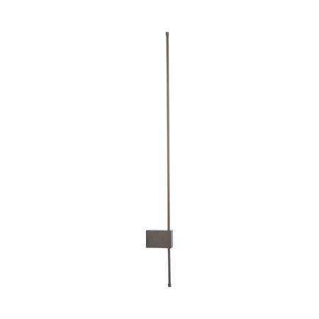 Kinkiet cienki profil LED 88cm w kolorze brązowym podświetlający ściane BLIXA BROWN KINKIET LED 12W 1xLED Tk Lighting 18297
