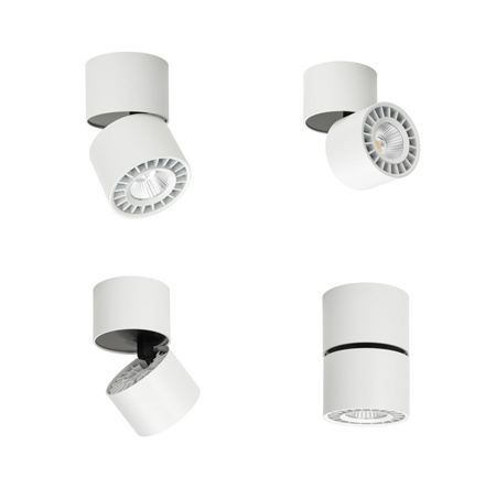 Lampa oprawa sufitowa natynkowa HERIOS LED Italux CLN-97018-12W-L-3K