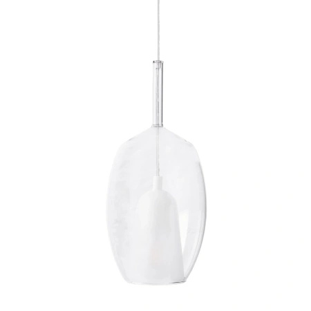 Lampa wisząca szklany przeźroczysty klosz 1xE27 GRACE B CLEAR AZZARDO AZ6272