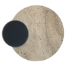Okrągły kinkiet z trawentynu ECLIPSE WALL 12W 3000K AZZARDO AZ6668