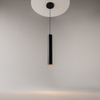 Lampa wisząca metalowa czarna tuba Pro Focus MOD161PL-01B1 Maytoni