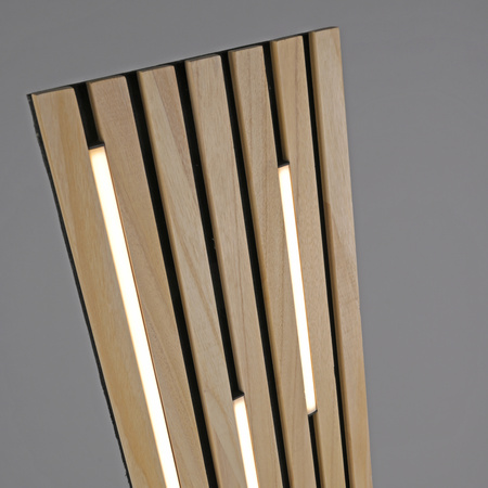 Lampa podłogowa świecące lamele Q-AKUSTIK Paul Neuhaus 822-79 sterowana pilotem i aplikacją