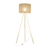 UMBERTO LINEN GOLD LAMPA PODŁOGOWA 1 TK Lighting 16036