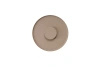Dekoracyjny płaski okragły kinkiet ścienny o średnicy 35cm w kolorze taupe OTTO WALL 35 LED 3000K Azzardo AZ7281