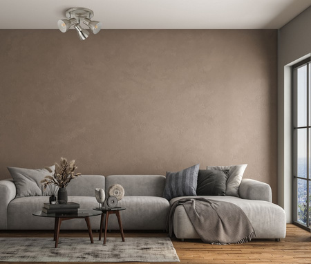 Lampa sufitowa nikiel satynowany potrójna RIADO Italux SPL-3422-3-SN