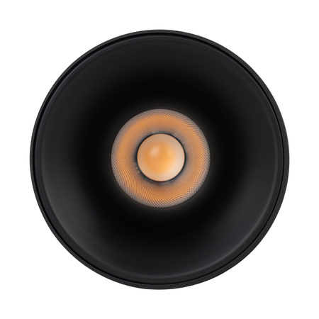 Czarna oprawa natynkowa o średnicy 9,6cm LED BLAZE BLACK CCT 18W Tk Lighting 18160