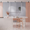 Czarna tuba sufitowa natynkowa regulowana LED 3000K Dafne C027CL-L10B Maytoni