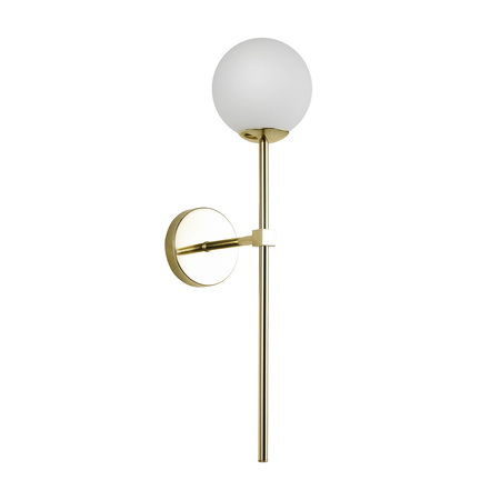 Kinkiet Piruleta złoty łazienkowy IP44 1xG9 Light Prestige LP-008/1W GD