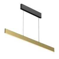 Liniowa lampa wisząca 116cm w kolorze mosiężnym LED Euphoria P109PL-36W2.7-6K-BS Maytoni