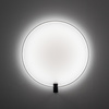 Kinkiet brązowy okrąg obręcz LED o średnicy 60cm VEXA BROWN 18W Tk Lighting 18306