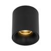 Czarna tuba sufitowa natynkowa o średnicy 7,3cm LED 3000K BLAZE BLACK 12W Tk Lighting 18141
