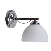 FILONA LAMPA KINKIET CHROMOWY 1X40 E27 KLOSZ BIAŁY Candellux 21-22691