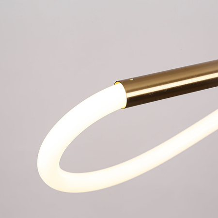 Lampa wisząca Meleca S złota LED CCT Light Prestige LP-2345/1P S GD CCT