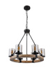 Lampa wisząca LILA Globo 15555-6H