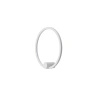 Kinkiet biała obręcz 40cm do łazienki lub salonu Ringa S LED WL0116-S-WH Yaskr