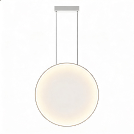 Lampa wisząca okrąg 60cm Mirror S biała IP44 LED CCT Light Prestige LP-999/1P S WH CCT
