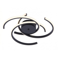 Plafon Spider 51 cm czarny LED CCT Light Prestige LP-1255/1C 51 BK