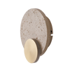 Okrągły kinkiet z trawertnu Maxlight W0479 Travertino 14W 25cm średnicy LED 3000K IP44