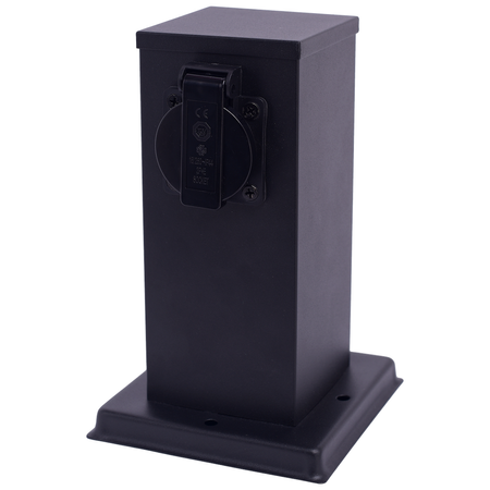 Słupek Ogrodowy Electric 20cm 2 Gniazda 16A EKO0431 - praktyczne gniazda zasilające do ogrodu i tarasu