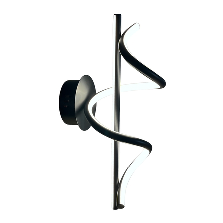 Kinkiet TWIST BLACK 12W LED Milagro ML1058