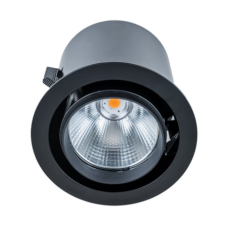 Oprawa sufitowa wpuszczana Tanto BL 3100LM RA90 czarna LED Italux RA-721R/BK-WW/12