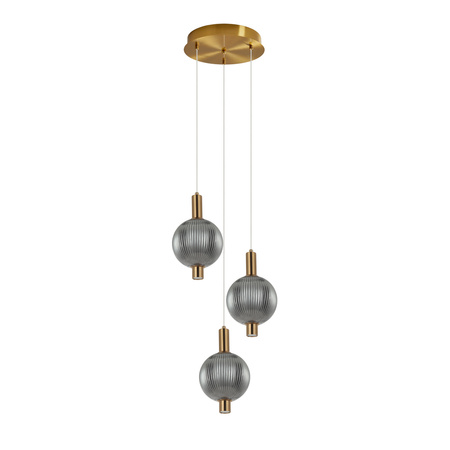 Lampa wisząca Lenti LED 3000K Italux PND-83631-3-BRO-SG