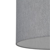 Lampa wisząca szary abażur o średnicy 50cm 1xE27 HOTEL MOOD Nowodvorski 11791