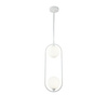 Lampa wisząca RING Maytoni biała MOD013PL-02W