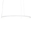 Lampa wisząca biały pierścień o średnicy 80cm IP44 Maxlight P0657 Visual Hor 30W