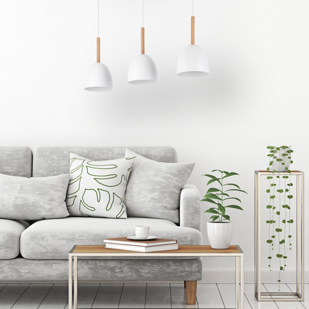 Lampa wisząca NORD WHITE TK Lighting 4869