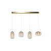 Lampa wisząca VASO AMBER 15W Milagro ML1408