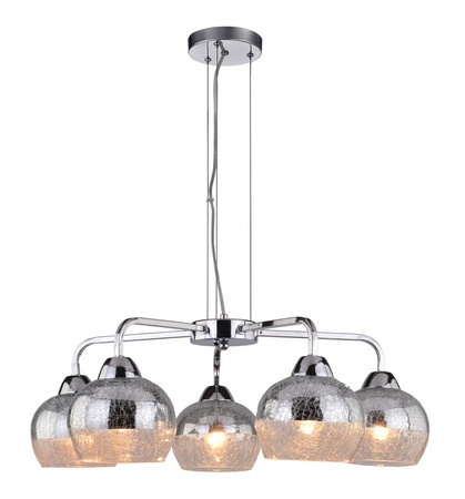 CROMINA LAMPA WISZĄCA 5X60W E27 CHROM Candellux 35-56375