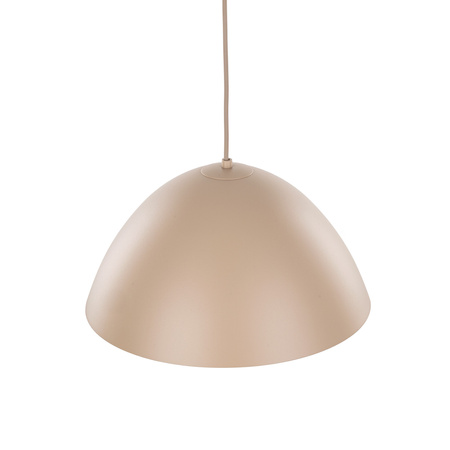 Metalowa lampa wisząca w kolorze beżowym o średnicy 34cm FARO SABIA 1xE27 Tk Lighting 10657