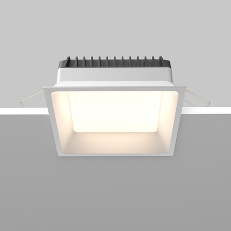Kwadratowa oprawa wpuszczana 14,5x14,5cm LED zmienna barwa Okno DL056-18W3-4-6K-W Maytoni